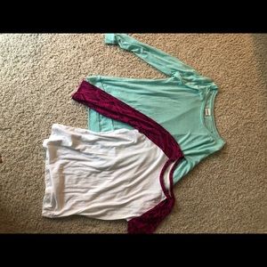 Pink Long sleeve shirts